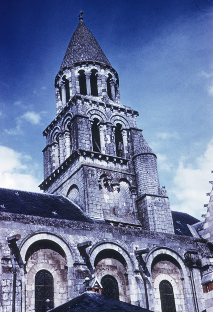 France, Poitiers: Church, Notre Dame la Grande