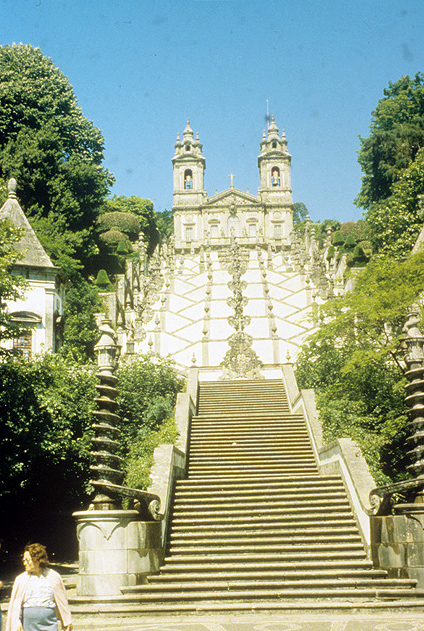 Portugal, Braga: Church, Santuario de Bom Jesus