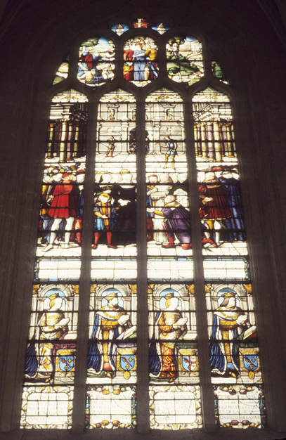 France, Champigny-sur-Veude: Church, Ste.-Chapelle