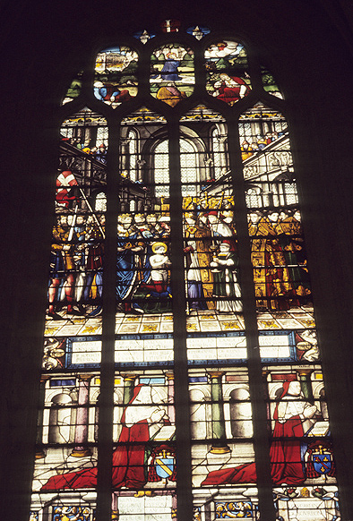 France, Champigny-sur-Veude: Church, Ste.-Chapelle