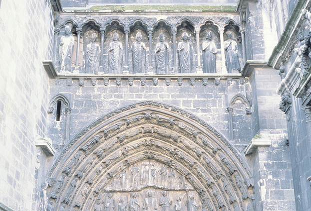 France, Bordeaux: Cathedral, St.-André