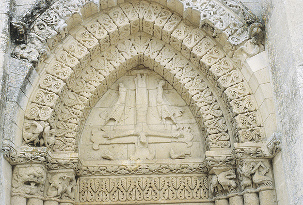 France, Aulnay-de-Saintonge: Church, Pierre