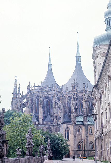 Czech Republic, Kutna Hora: Church, Cathedral of St. Barbara