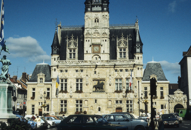 France, Compiègne: Hall, Hôtel de Ville