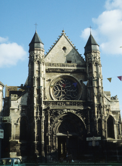 France, Compiègne: Church, St.-Antoine