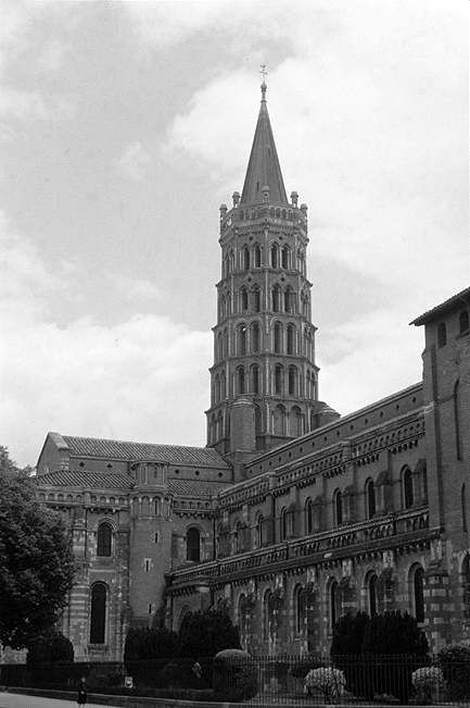 France, Toulouse: Church, St.-Sernin