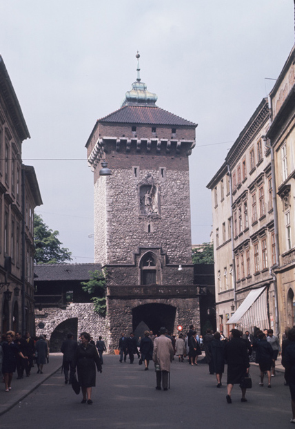 Poland, Cracow: Gate, St. Florian