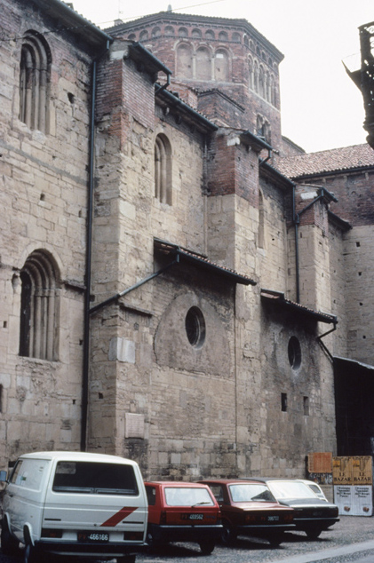 Italy, Pavia: Church, S. Michele