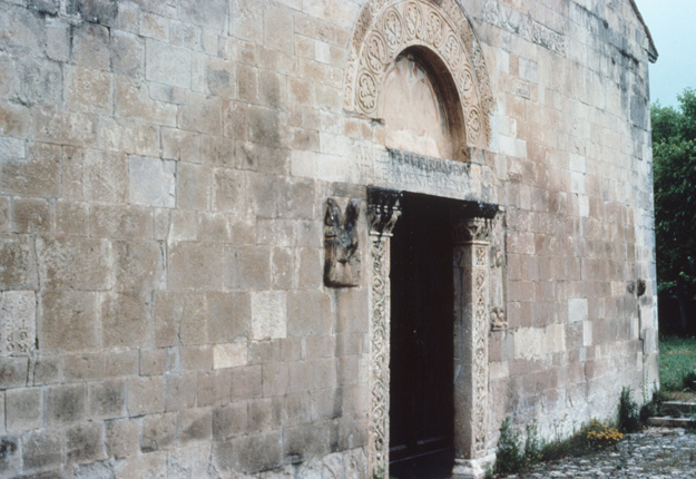 Italy, Capestrano: Church, San Pietro ad Oratorium