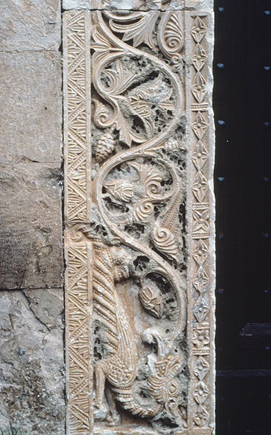 Italy, Capestrano: Church, San Pietro ad Oratorium