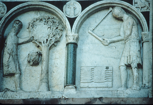 Italy, Lucca: Cathedral, S. Martino