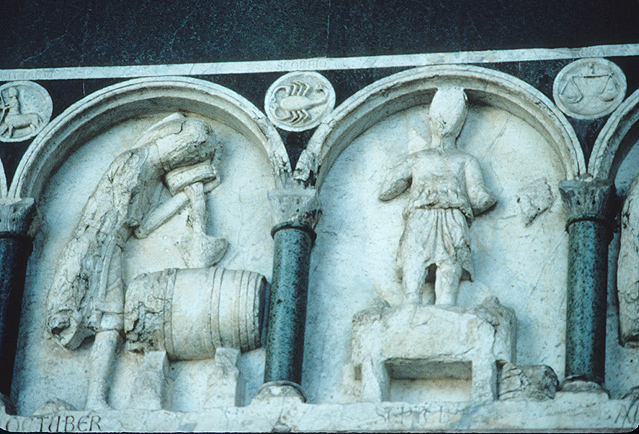 Italy, Lucca: Cathedral, S. Martino