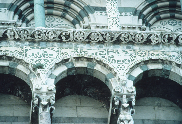 Italy, Lucca: Cathedral, S. Martino