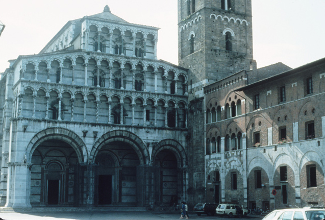 Italy, Lucca: Cathedral, S. Martino
