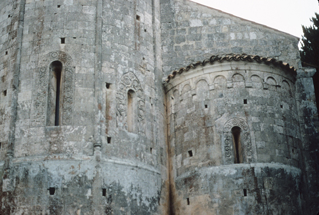 Italy, Bominaco: Church, S. Maria Assunta