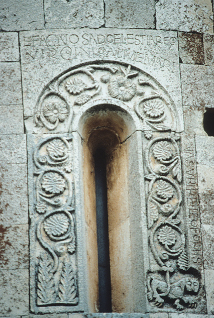 Italy, Bominaco: Church, S. Maria Assunta
