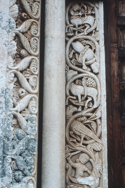 Italy, Siponto: Church, S. Leonardo in Lama Volara