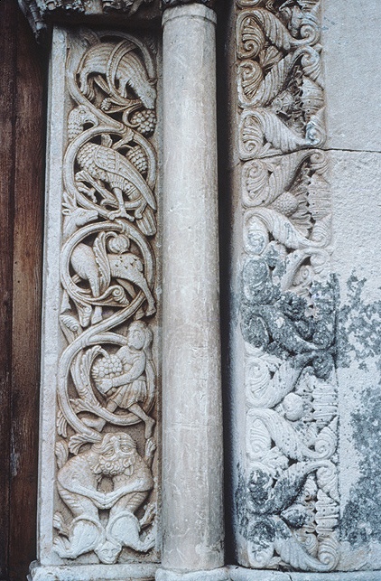 Italy, Siponto: Church, S. Leonardo in Lama Volara
