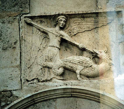 Italy, Spoleto: Church, S. Pietro