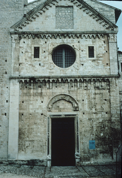 Italy, Spoleto: Church, S. Ponziano