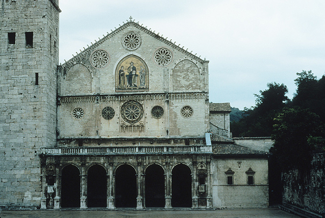 Italy, Spoleto: Cathedral, S. Maria Assunta