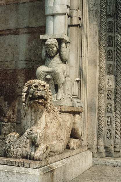 Italy, Ferrara: Cathedral, S. Giorgio