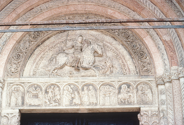 Italy, Ferrara: Cathedral, S. Giorgio