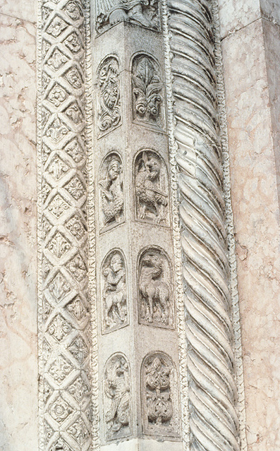 Italy, Ferrara: Cathedral, S. Giorgio