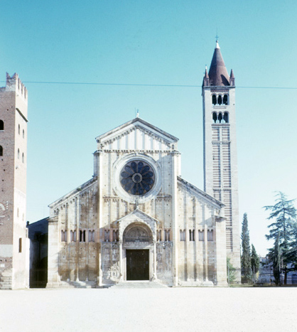 Italy, Verona: Church, S. Zeno