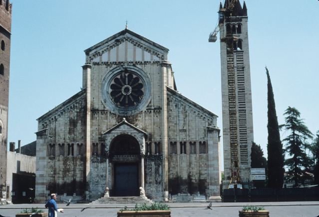 Italy, Verona: Church, S. Zeno