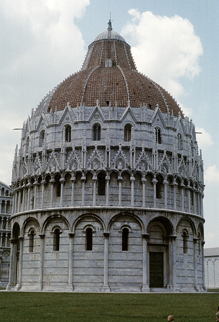 Italy, Pisa: Baptistery
