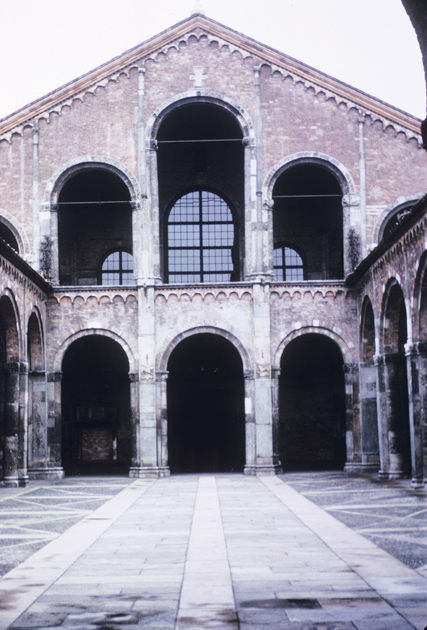 Italy, Milan: Church, S. Ambrogio