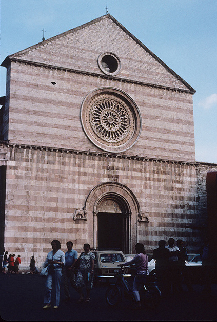 Italy, Assisi: Church, S. Chiara