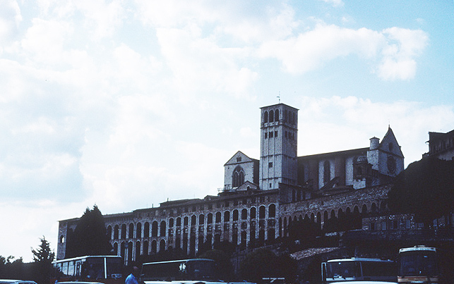Italy, Assisi: Church, S. Francesco