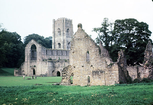 Great Britain, Fountains Abbey: Church