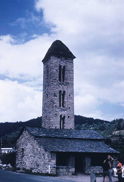 Andorra, Engolasters: Church, Sant Miguel d'Engolasters