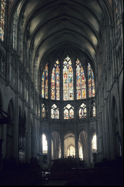 France, Chartres: Church, St.-Pierre