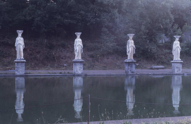 Italy, Tivoli: Building, Villa of Hadrian