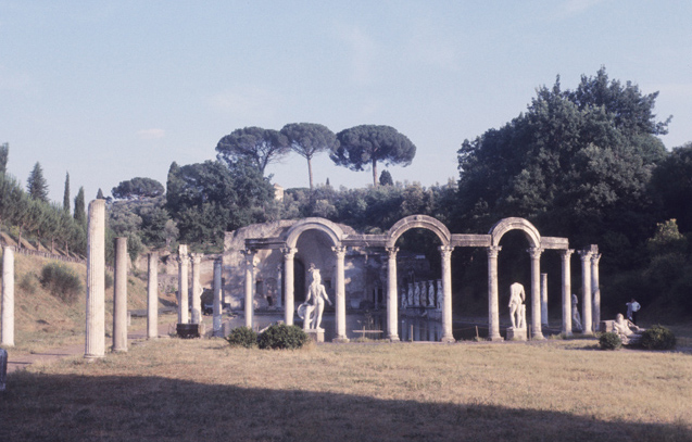 Italy, Tivoli: Building, Villa of Hadrian