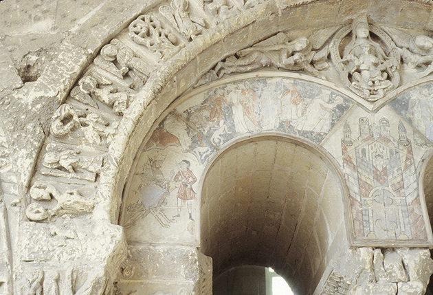 France, Angers: Church, St.-Aubin