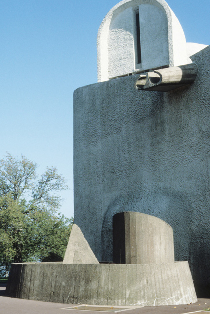 France, Ronchamp: Church, Notre Dame du Haut