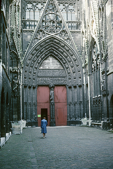 France, Rouen: Cathedral