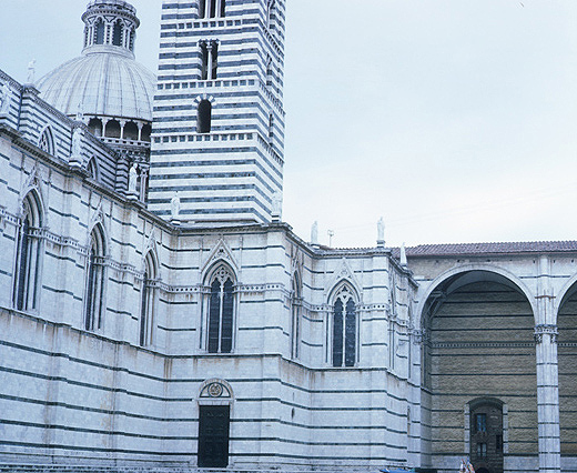 Italy, Siena: Cathedral, Duomo Nuovo