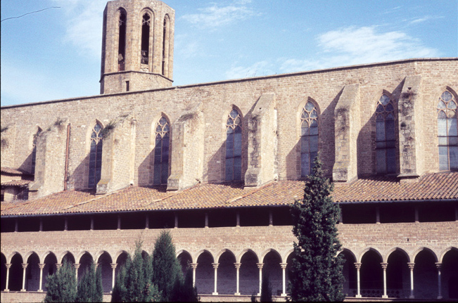 Spain, Barcelona: Church, S. Maria de Pedralbes