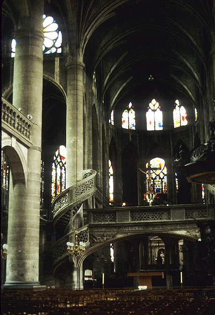 France, Paris: Church, Saint-Étienne-du-Mont