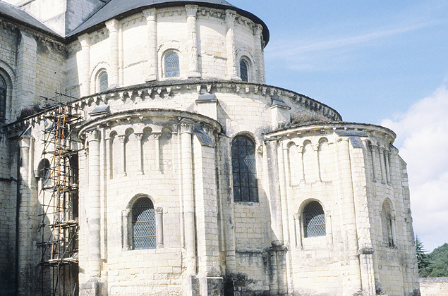France, Fontevrault: Church, Abbey