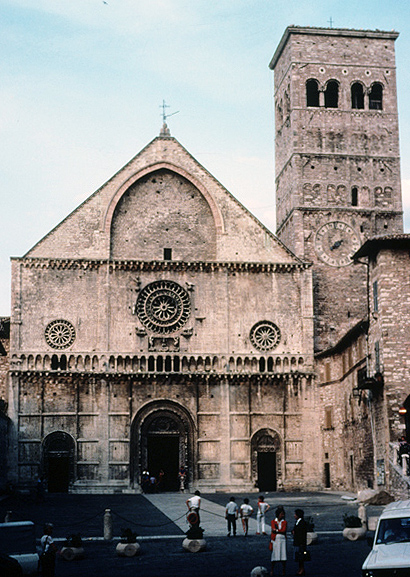 Italy, Assisi: Cathedral, S. Rufino