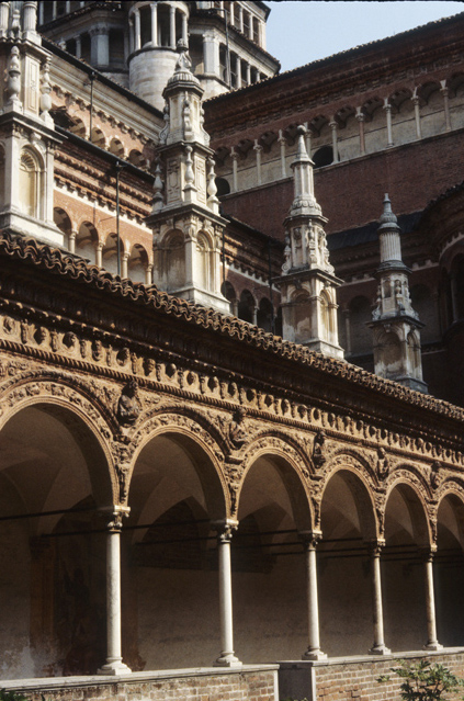 Italy, Pavia: Church, Certosa di Pavia