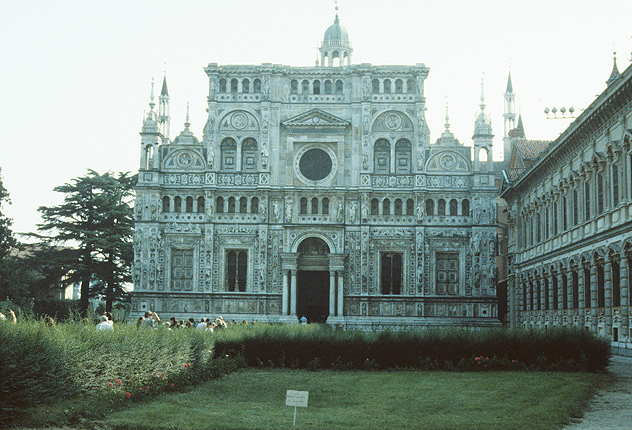 Italy, Pavia: Church, Certosa di Pavia
