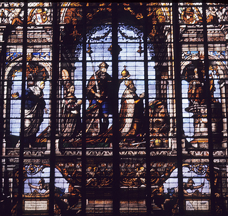 Belgium, Brussels: Cathedral, St. Michael & St. Gulda